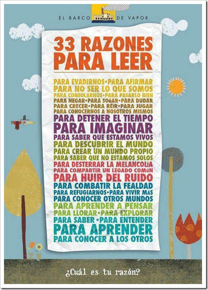Cal é a túa razón para ler?
