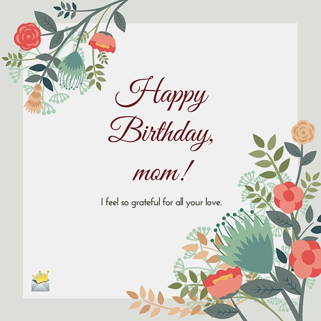 Birthday Wishes for Mom