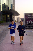 Ross & Annie Running at Sheik Zayed Rd. Running Route Map (ross annie run)