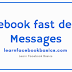 Delete Messenger Messages at once on Facebook | Facebook fast delete messages | Facebook Delete all messages - Delete Old Fb messages 