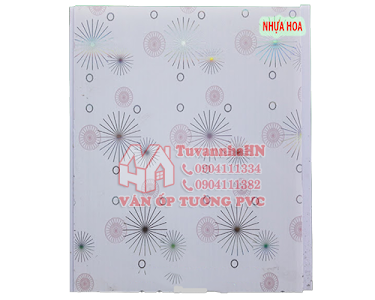 VÁN NHỰA VÂN GỖ ỐP TƯỜNG (TRẦN) PVC - Bản rộng 25cm