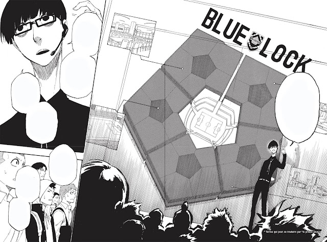 Reseña de BLUE LOCK de Muneyuki Kaneshiro y Yusuke Nomura, Planeta Cómic.