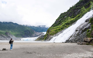 Mendahall Glacier, 朱諾冰川