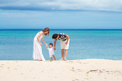 沖縄 家族旅行 写真
