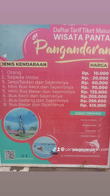 Tiket Wisata Pangandaran