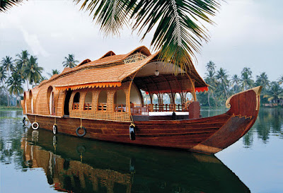 Houseboats at Alleppey Backwaters