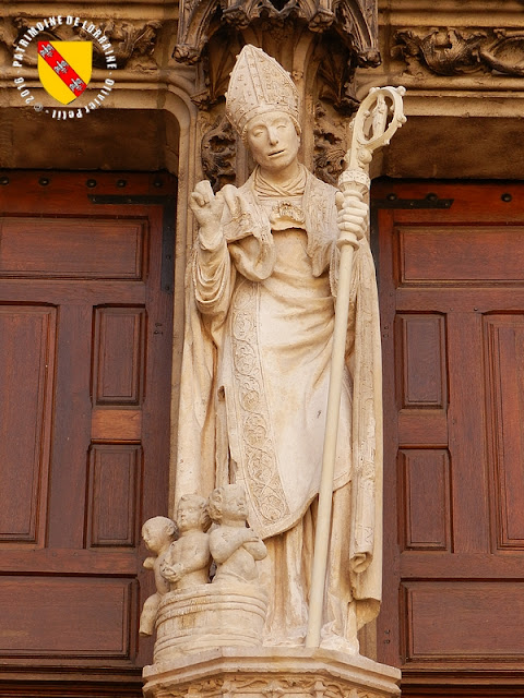 SAINT-NICOLAS-DE-PORT (54) - Statue de Saint-Nicolas (XVIe siècle)