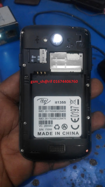 ITEL IT1355 FLASH FILE FIRMWARE PAC 5.1 100% TESTED