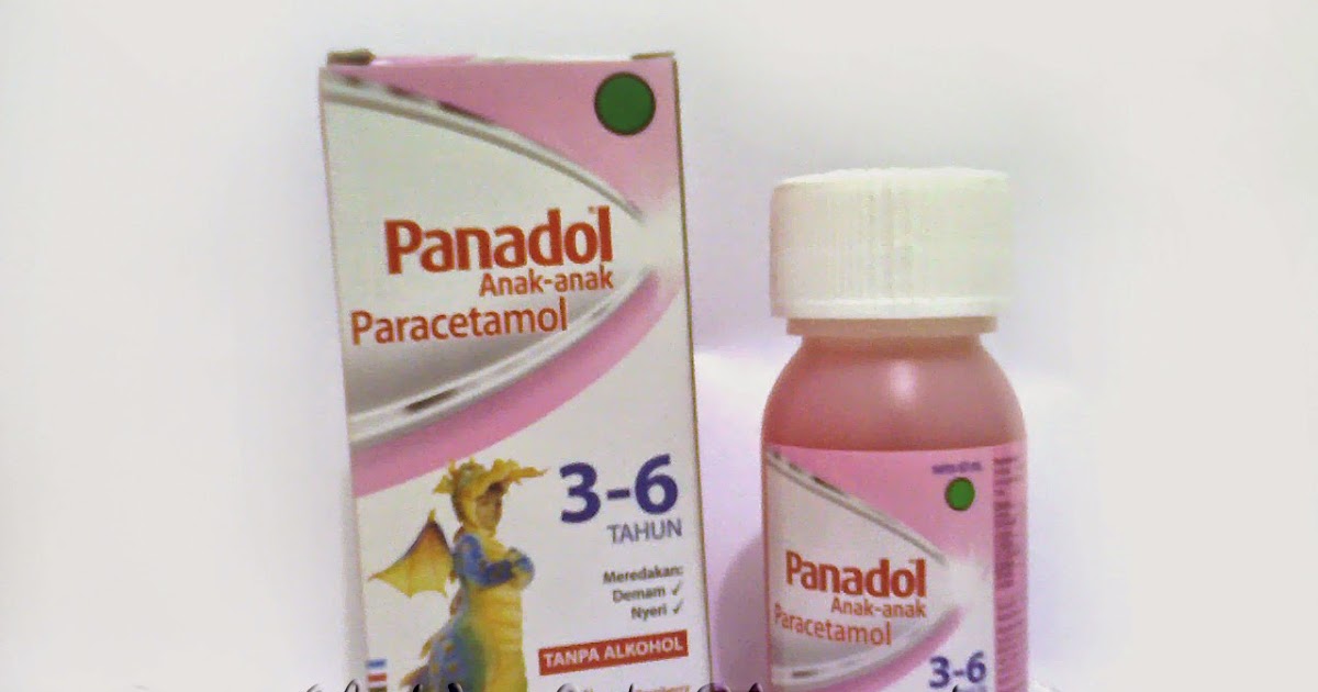  PANADOL Anak anak Parasetamol untuk anak 3 6 tahun 