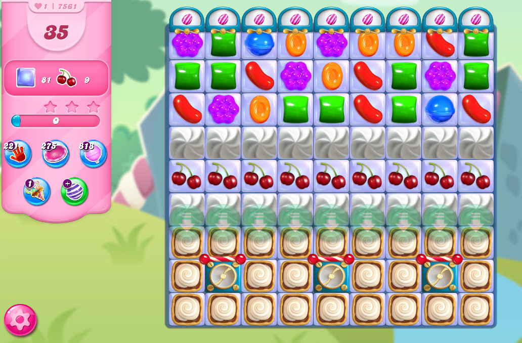 Candy Crush Saga level 7561