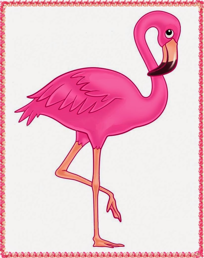 Mewarnai Gambar Burung Flamingo Mewarnai Gambar