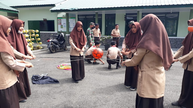 Kodim 0105/Abar Gelar Pembinaan Wasbang Bersama Generasi Muda Dan Komponen Masyarakat