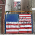 US flag graffiti NYC