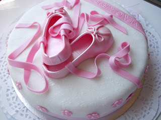 Tarta fondant Ballet
