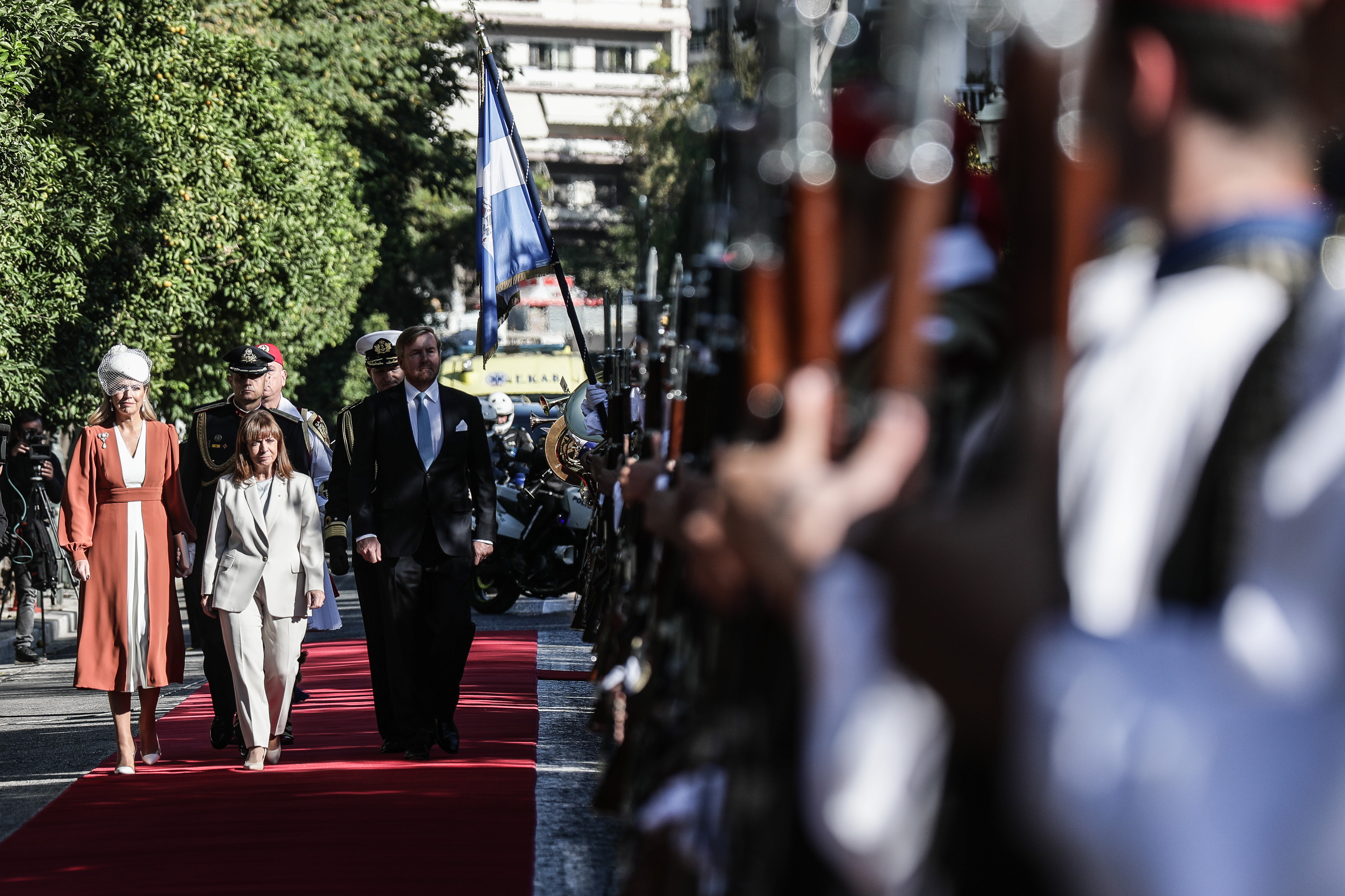 Στην ΠτΔ το βασιλικό ζεύγος της Ολλανδίας