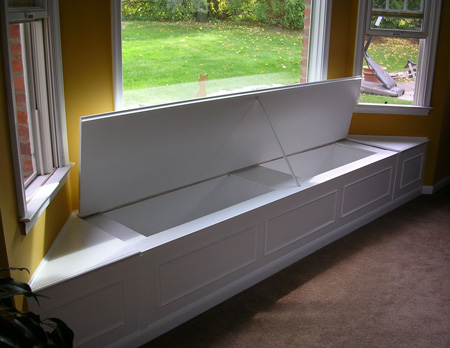 Window Bench Seat With Storage