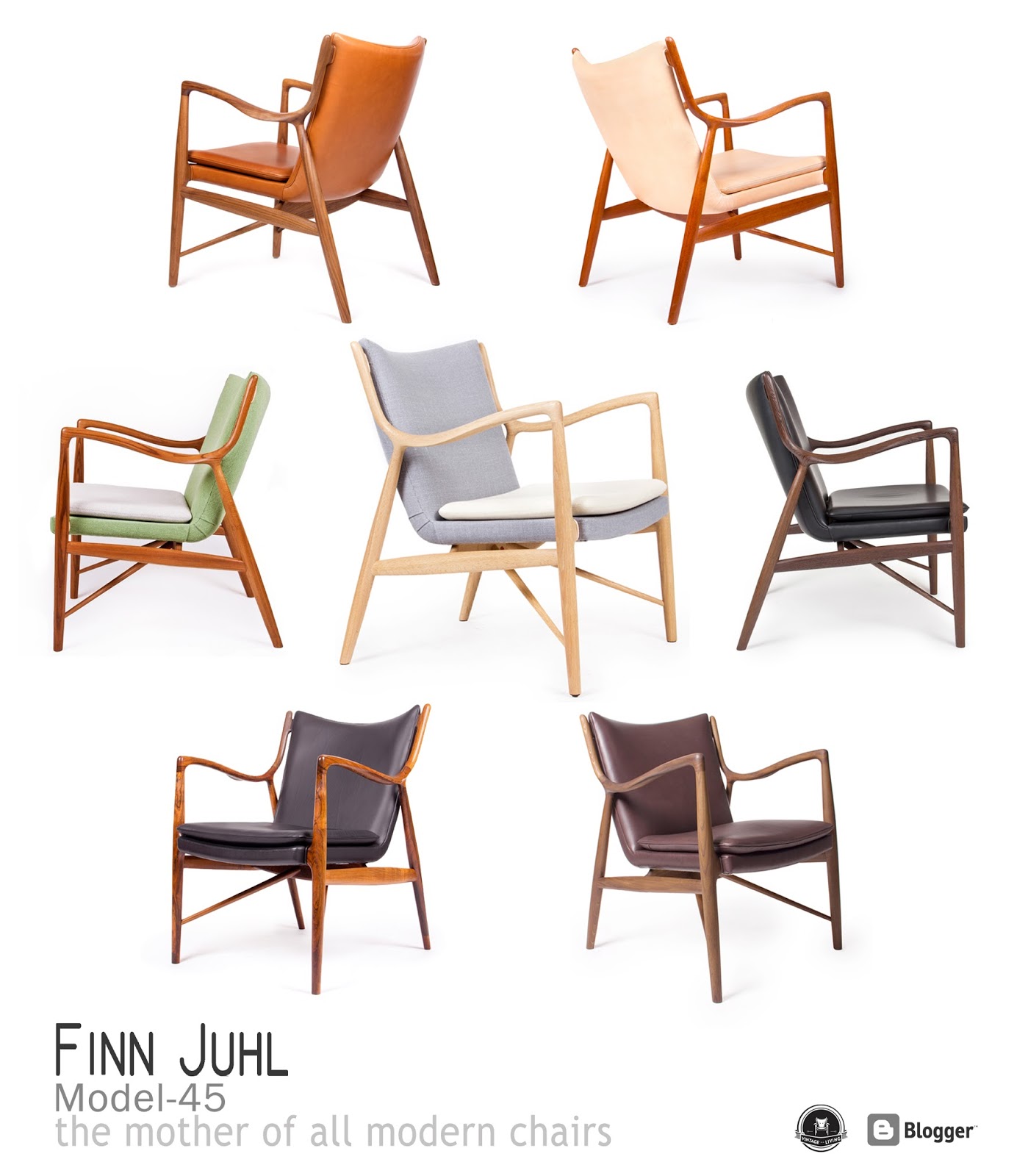 Vintage Living 臣爵傢俱 The Mother Of All Modern Chairs Finn Juhl S 45 Chair 1