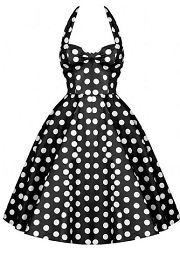 fall fashion 1950's cocktail dress