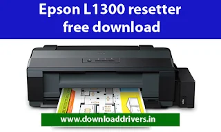 Epson Reset tool L1300