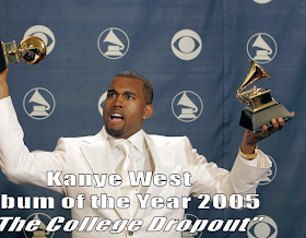 Kanye West, not at the 2017 Grammys