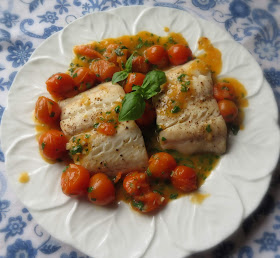 Tomato & Herb Sauced Alaskan Black Cod