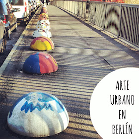 arte urbano en Berlín. Monumentenstrasse puente