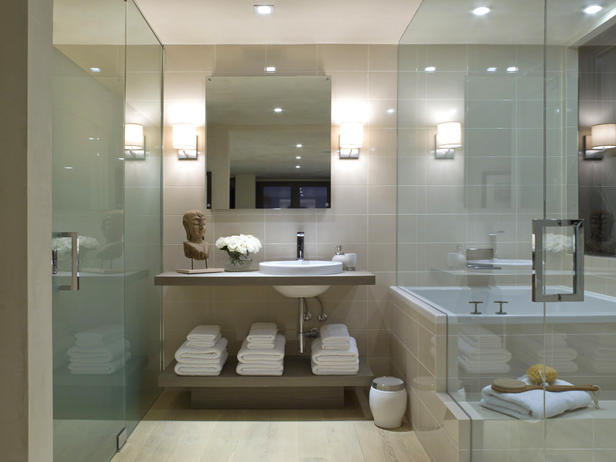 Modern White Bathrooms