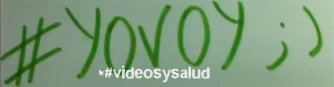 #yovoy a #videosysalud