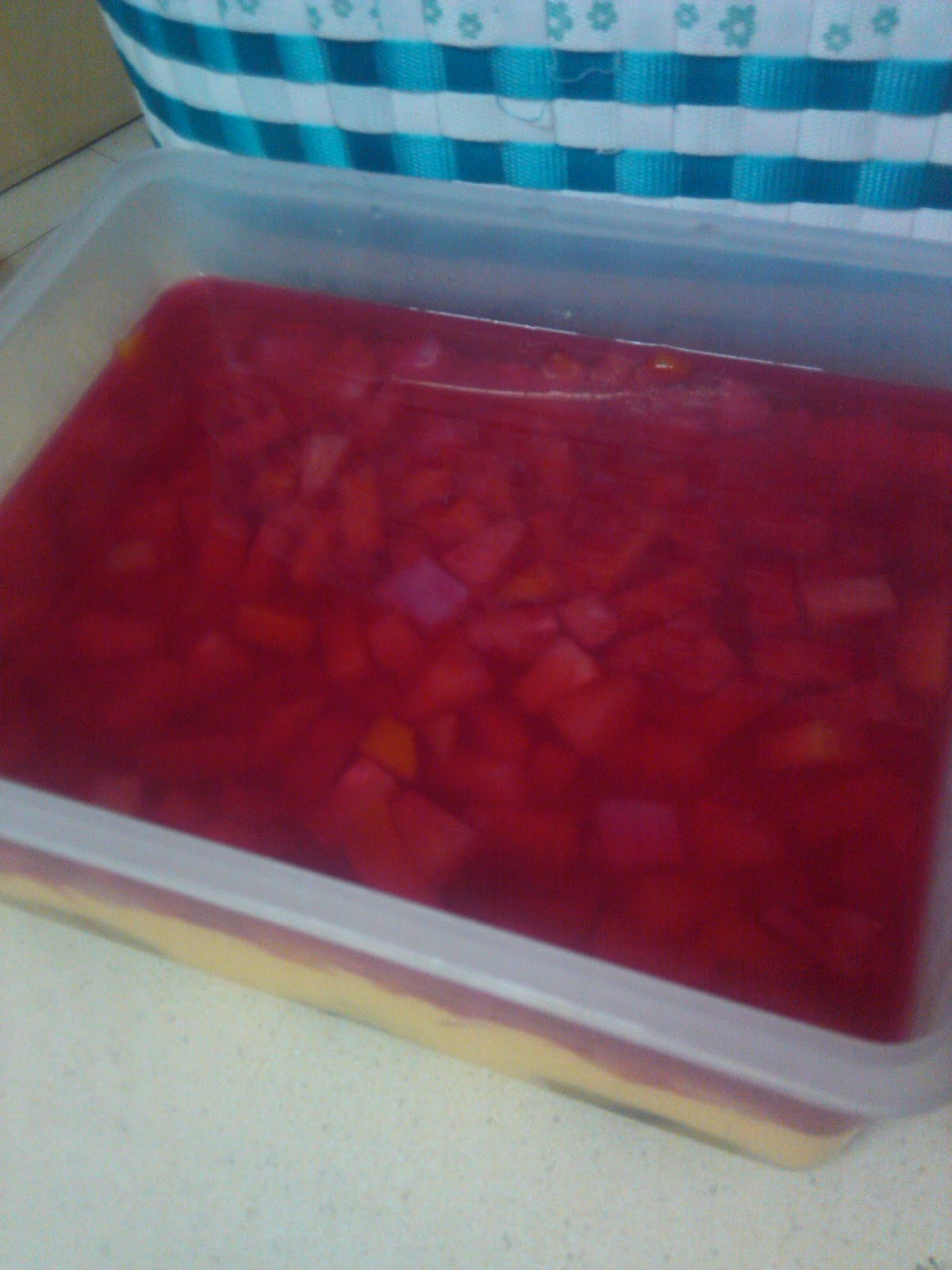 Trifle perisa raspberry