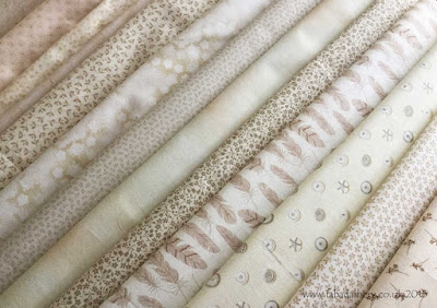 Allietare Mystery Quilt 2015 - Part 1, Neutrals