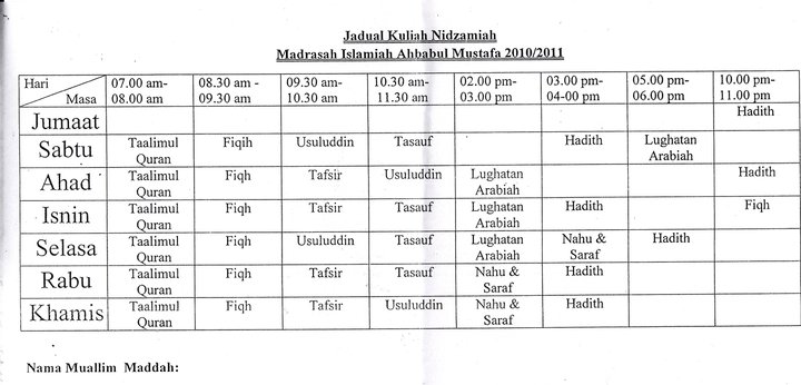 Jemaah Ahbabul Mustafa & Madrasah Islamiah Ahbabul Mustafa 