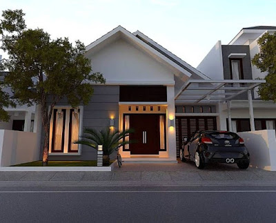 Desain Rumah Minimalis Satu Lantai