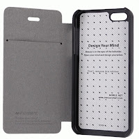 Leather Flip Cover Case iPhone 5 + Credit Card Slot