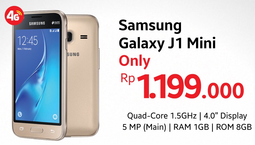 Samsung Galaxy J1 mini (2016) Harga November 2017 