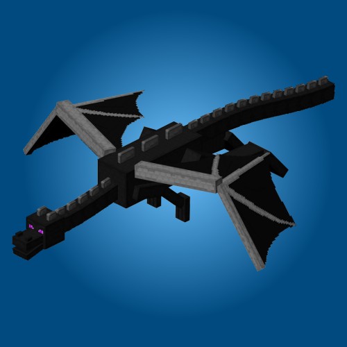 Minecraft Papercraft: Ender Dragon