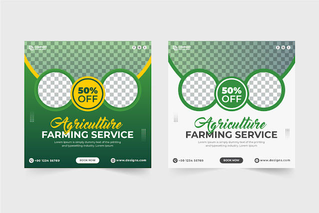 Agriculture Farming Service Template free download