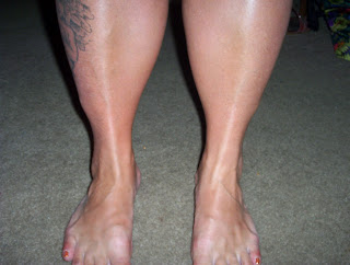 bbw natural muscular calves fetish