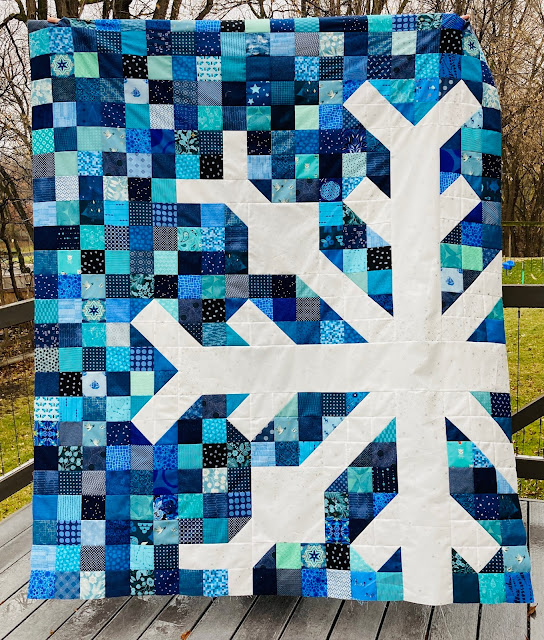 Snowflake Quilt Top