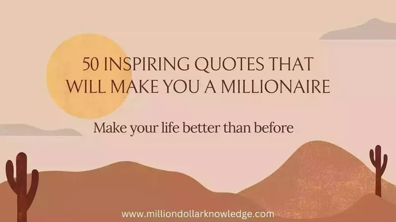 Millionaire Quotes