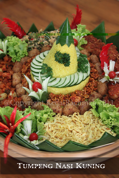 Kedai Rachmah: Tumpeng Nasi Kuning