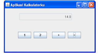 cara membuat kalkulator sederhana di java