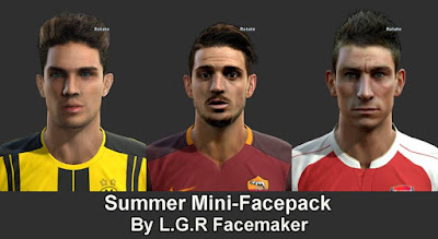 PES 2013 Summer Mini-Facepack By L.G.R Facemaker