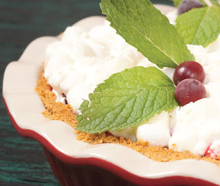 Festive Cranberry Jello Pie