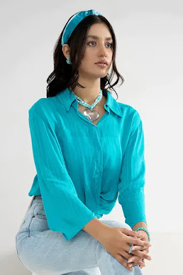 Women's Spread Collar Tops