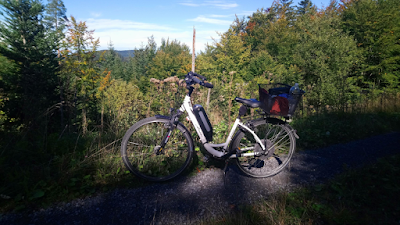 mein Rad in der Sonne