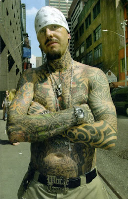 Gangsta tattoo full body on the people picture