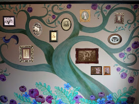 Tree of Life Mural, whimsical tree mural