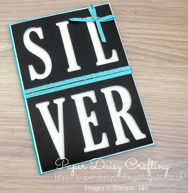 Large Letter dies from Stampin' Up!