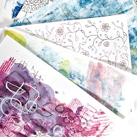 5 Fun DIY Patterned Paper Techniques by Kim Dellow 5 Fun DIY Patterned Paper Techniques by Kim Dellow