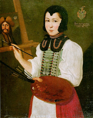 Autoportrait (1691), Anna Waser